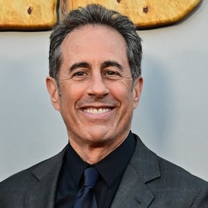 Jerry Seinfeld at a premiere.