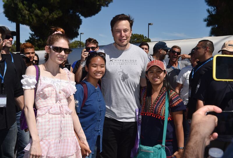 Elon Musk and Grimes