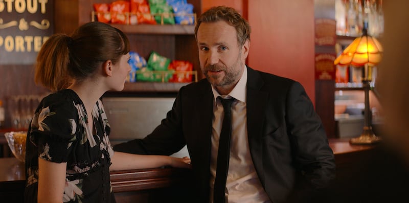 Esther Smith and Rafe Spall in ‘Trying’