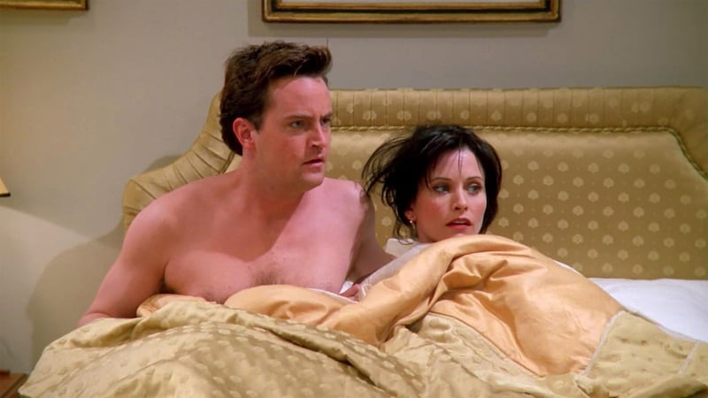 Matthew Perry and Courtney Cox