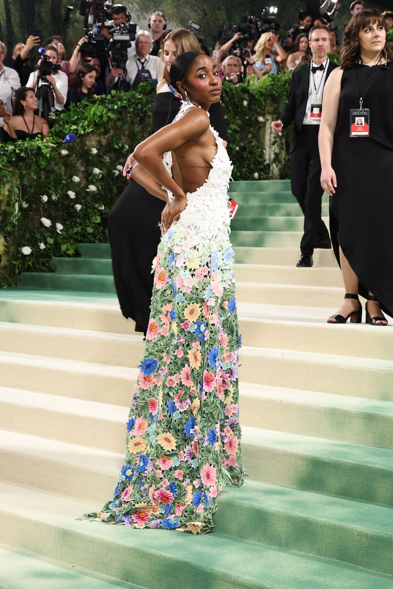 Ayo Edebiri at the Met Gala 2024