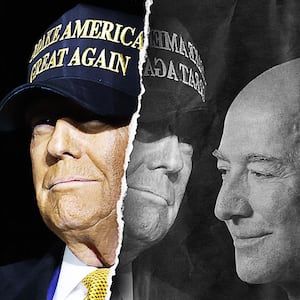 Robert Kagan, Donald Trump and Jeff Bezos