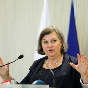 U.S. State Department Under Secretary for Public Affairs Victoria Nuland 