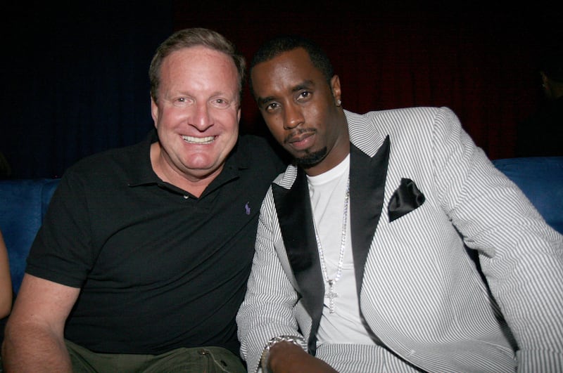 Ron Burkle and Diddy.