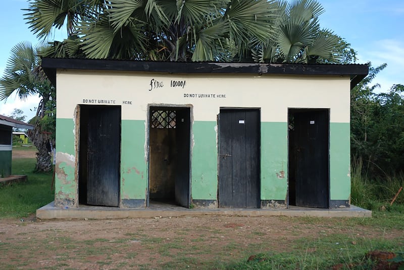 Outbuildings at the student center