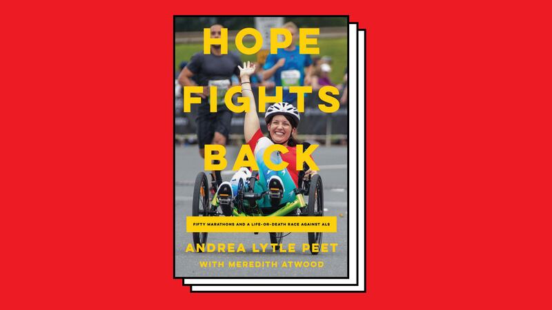 Photo illustration of the book Hope Fights Back