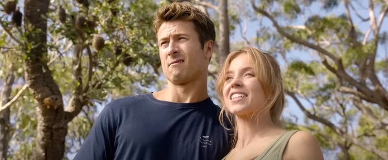 Glen Powell, Sydney Sweeney in Anyone But You