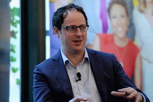 Statistician, Author and Founder of FiveThirtyEight Nate Silver speaks onstage at the ABC Leadership Breakfast panel during Advertising Week 2015.