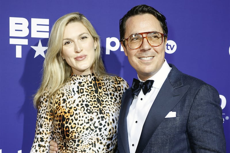 Olivia Nuzzi and Ryan Lizza attend the CBS News White House Correspondents' Dinner After Party.