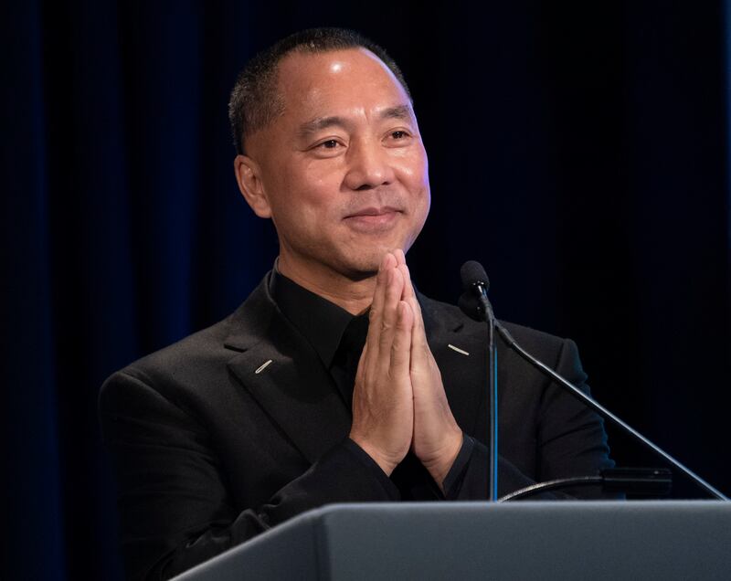 Fugitive Chinese billionaire Guo Wengui