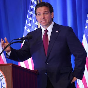 Ron DeSantis proclaimed that he would win Iowa in a speech for the Virgin Islands GOP Committee.