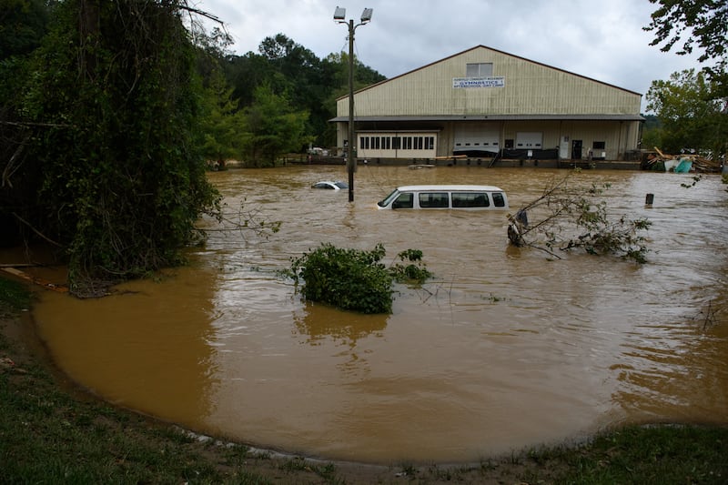 Flooding in Asheville