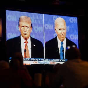 An acutary discusses who will live longer, Joe Biden or Donald Trump.