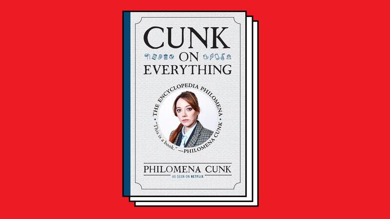 The book cover of Cunk on Everything.