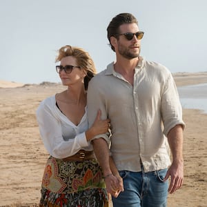 Laura Dern and Liam Hemsworth