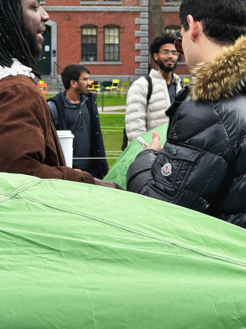 Harvard Gaza protest