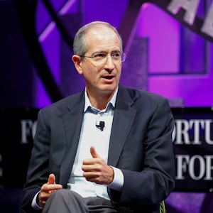 Brian Roberts speaks during the Fortune Global Forum at the Fairmont Hotel on Nov. 3, 2015, in San Francisco, California.