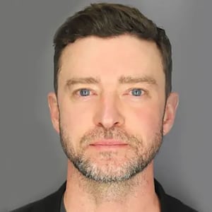 Justin Timberlake is seen in a booking photo on June 18, 2024 in Sag Harbor, New York. 