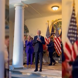 President Joe Biden at the White House