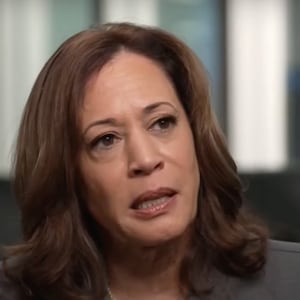 Kamala Harris on CNN.